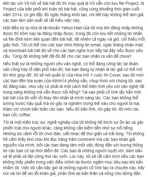 Nghi vấn hit của Hòa Minzy đạo nhái: Rời bỏ không phải là sản phẩm đạo nhạc! Nghi vấn hit của Hòa Minzy đạo nhái: Rời bỏ không phải là sản phẩm đạo nhạc!